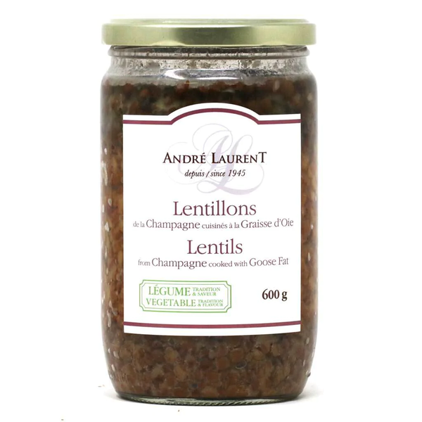 André Laurent Countryside Lentils Cooked in Goose Fat