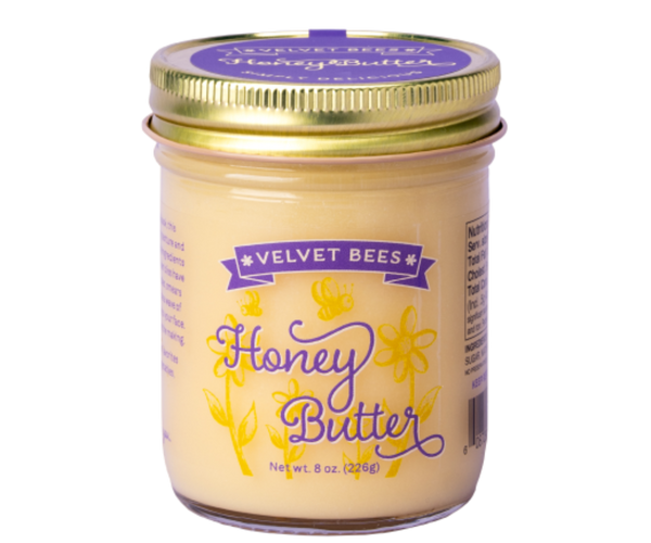Velvet Bees Honey Butter 8oz