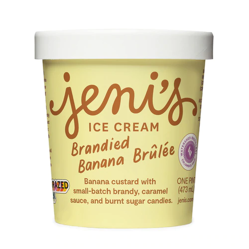 Brandied Banana Brulee - Jeni's Splendid Ice Cream