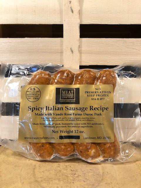 Spicy Italian Sausage - Meat Crafters