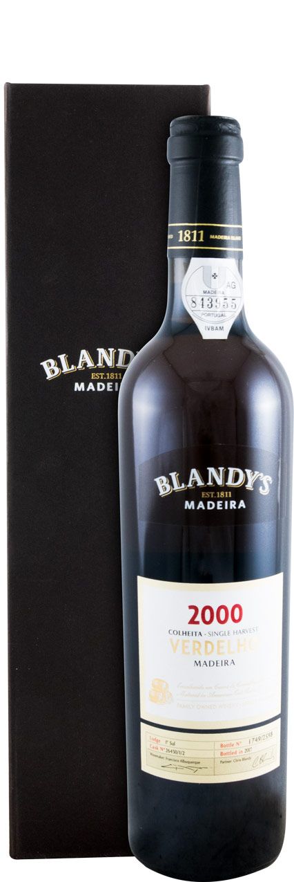Blandy's Verdelho Madeira  Colheita 2000 (.5L)