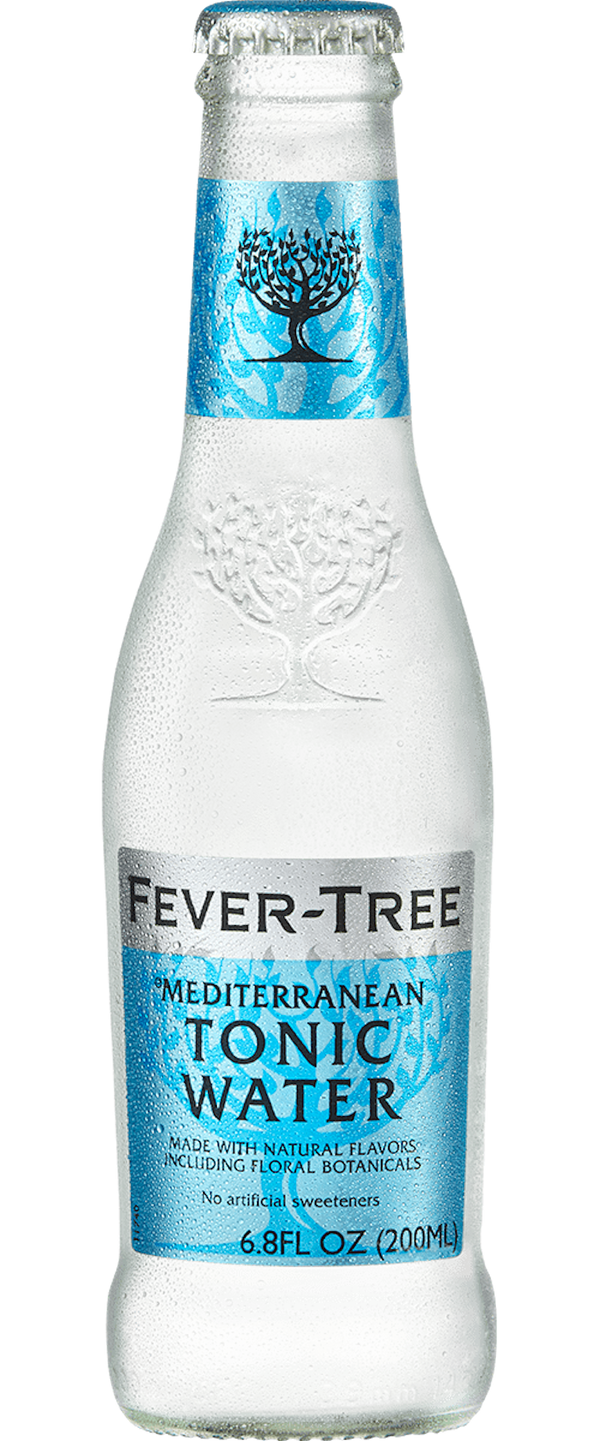 Fever Tree Mediterranean Tonic Water 4 Pack (200 ml Bottles)