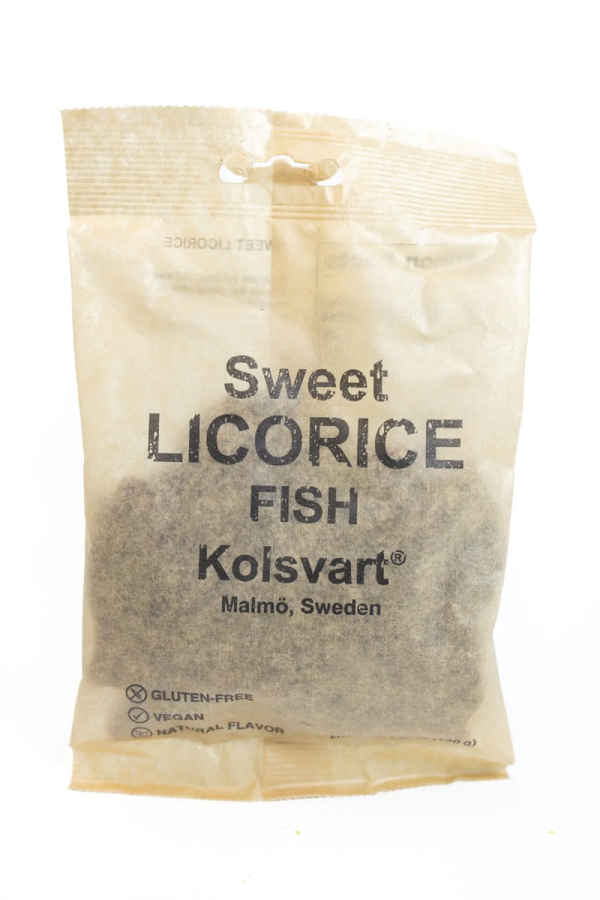 Kolsvart - Sweet Licorice Fish Candy