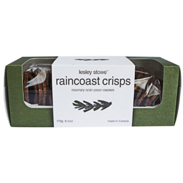 Rosemary Rasin Pecan Crackers - Raincoast Crisps