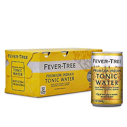 Indian Tonic Water 8 Pack Cans - Fever Tree