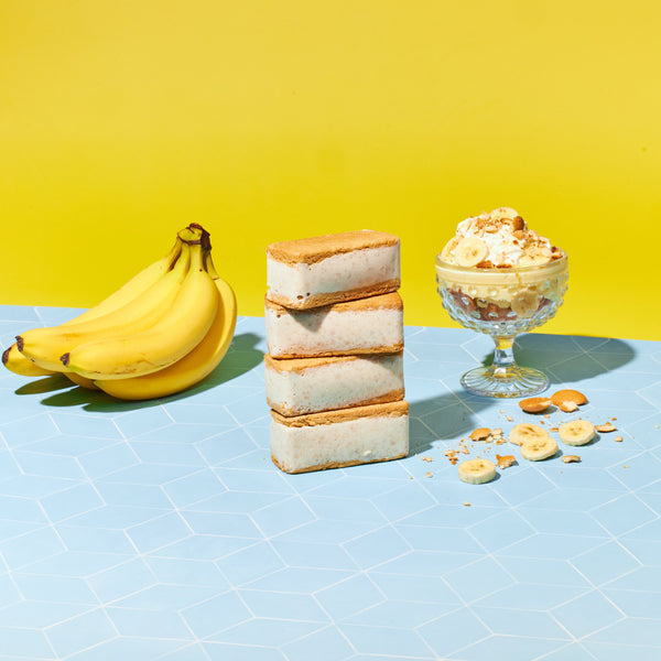 Banana Pudding Ice Cream Sandwich - Nightingale Ice Cream