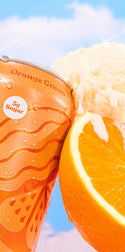 Orange Cream Prebiotic Soda - Poppi