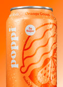 Orange Cream Prebiotic Soda - Poppi