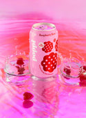 Raspberry Rose Prebiotic Soda - Poppi