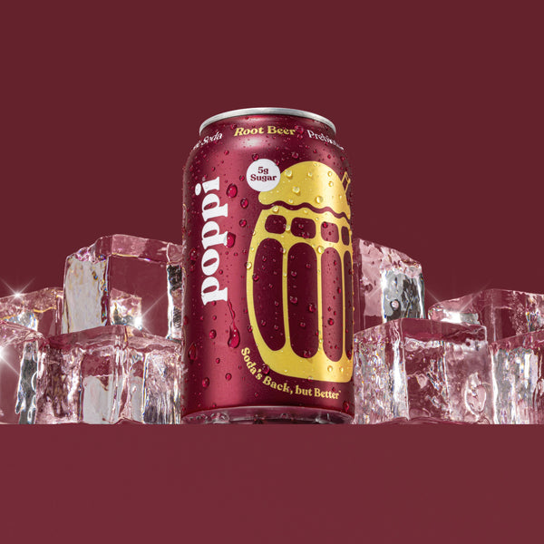 Root Beer Prebiotic Soda - Poppi