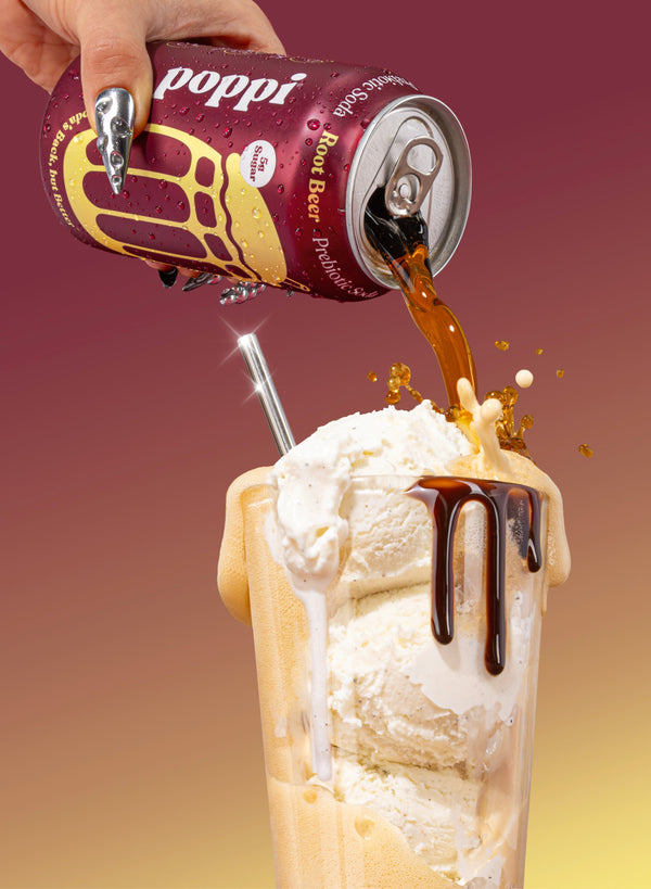 Root Beer Prebiotic Soda - Poppi