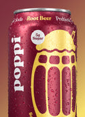 Root Beer Prebiotic Soda - Poppi