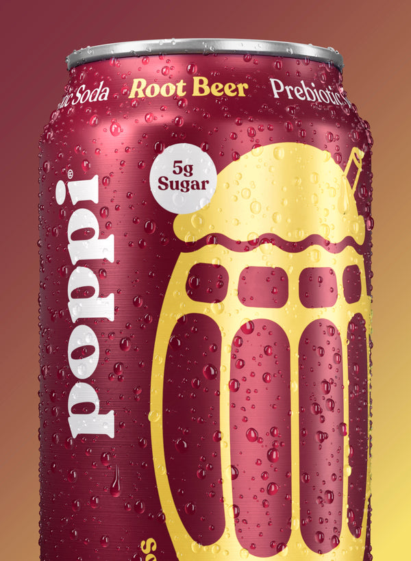 Root Beer Prebiotic Soda - Poppi