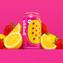 Strawberry Lemon Prebiotic Soda - Poppi