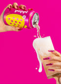 Strawberry Lemon Prebiotic Soda - Poppi