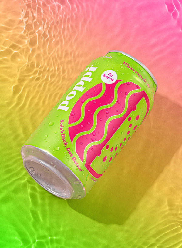 Watermelon Prebiotic Soda - Poppi