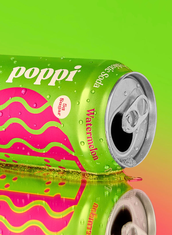 Watermelon Prebiotic Soda - Poppi