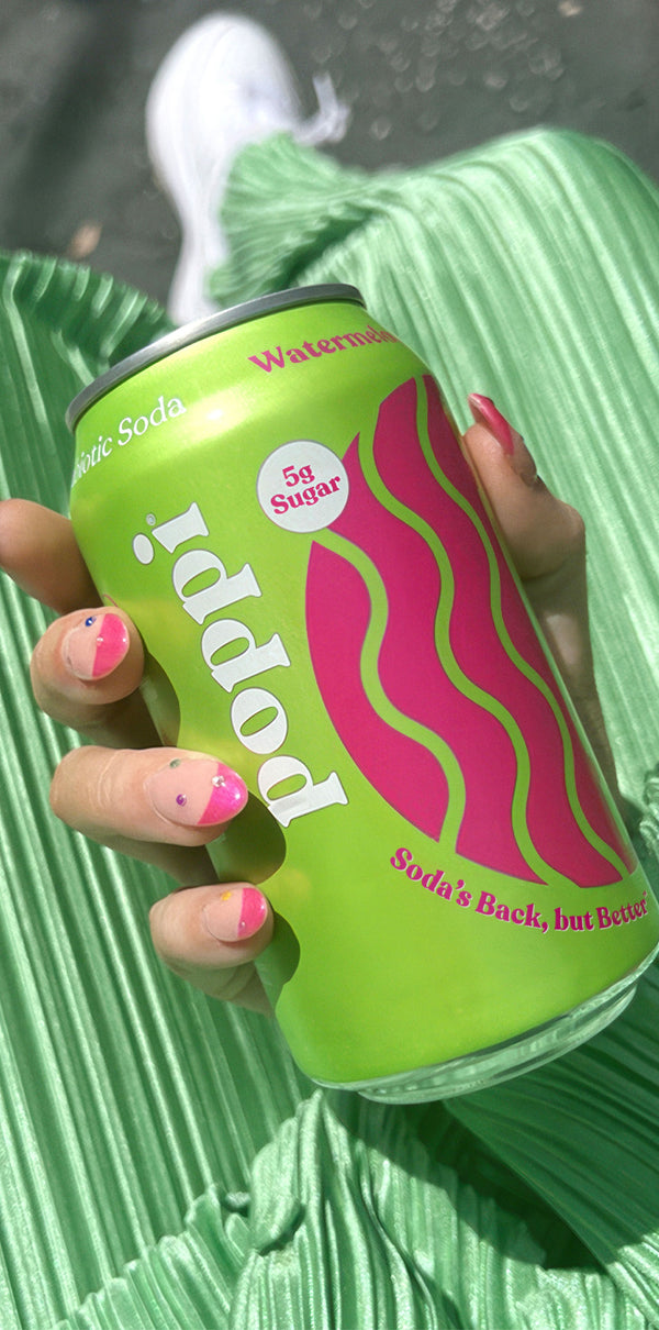 Watermelon Prebiotic Soda - Poppi