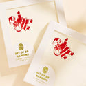Holly Jolly Santa Paper Beverage Napkin - One & Only Paper