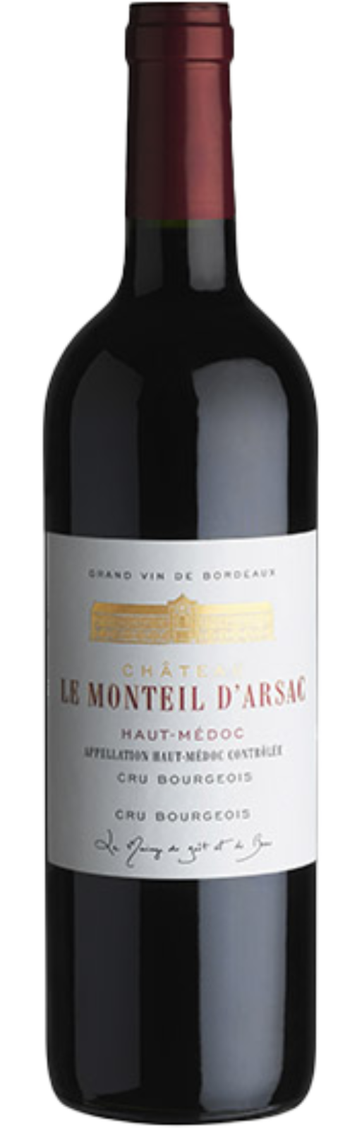 Chateau Le Monteil D'Arsac Haut Medoc 2016