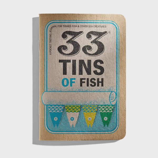 33 Tins of Fish Tasting Journal - 33 Books Co.