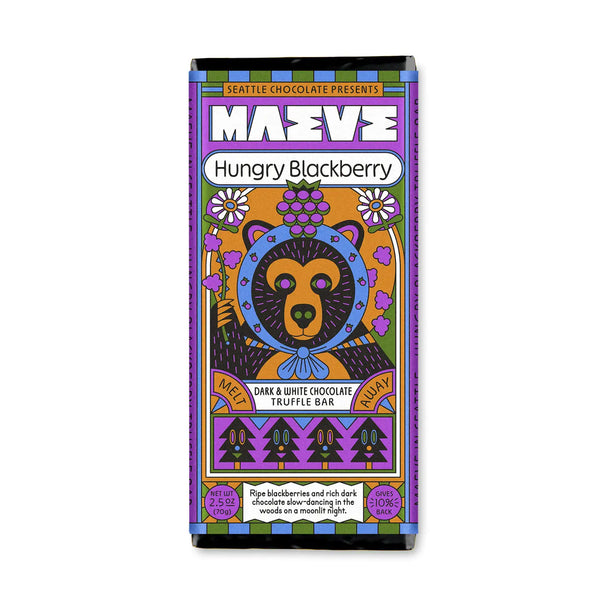 Hungry Blackberry Truffle Bar - Maeve