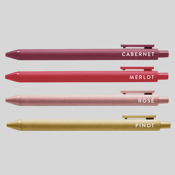 Wine Lovers Jotter Pen Set - Brittany Paige