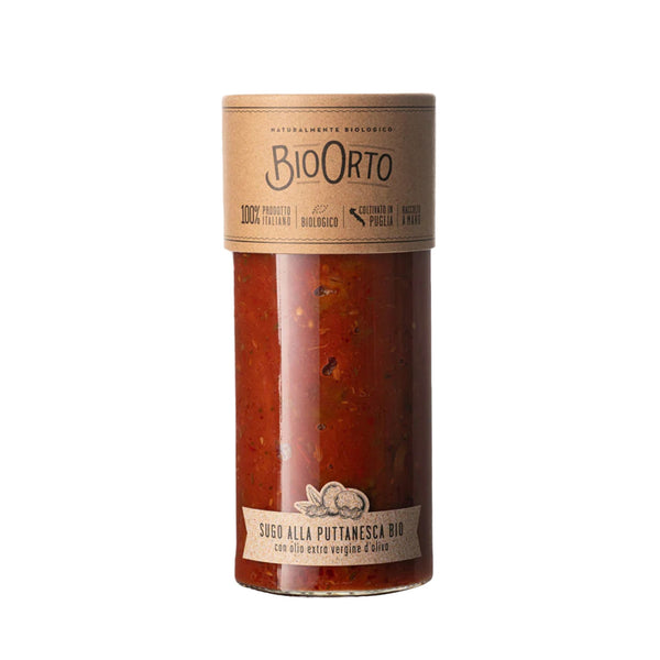 Organic Tomato Sauce Puttanesca - Bio Orto