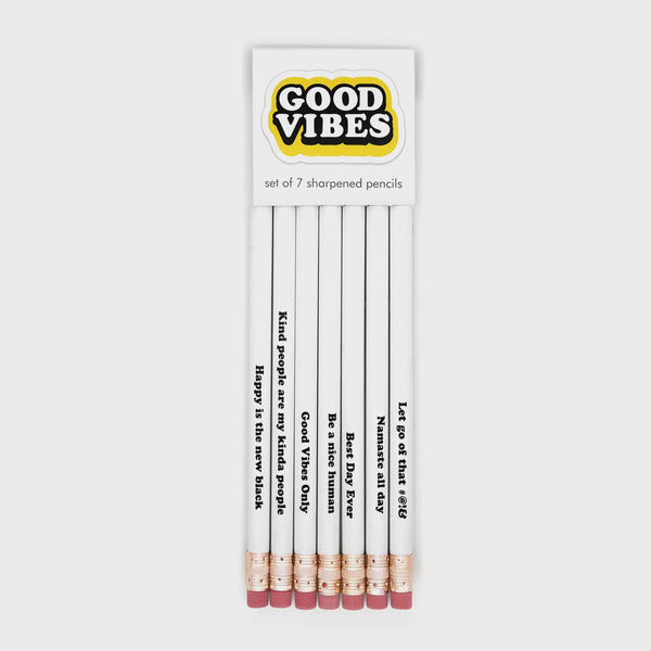 Good Vibes Pencil Set