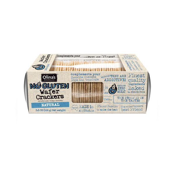 Gluten Free Wafer Crackers - Olina's
