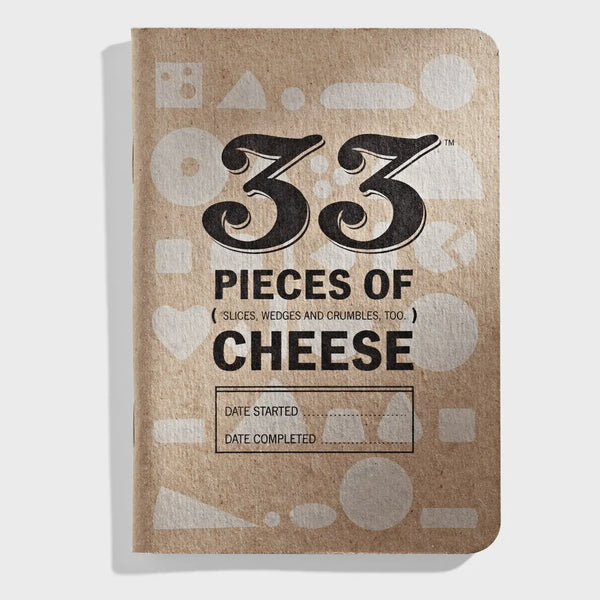 33 Pieces Of Cheese Tasting Journal - 33 Books Co.