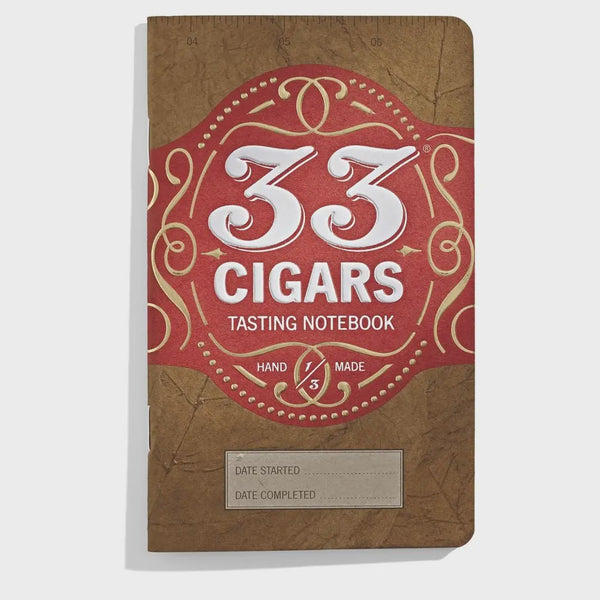 33 cigars Tasting Journal - 33 Books Co.