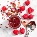 Raspberries w/ Rose Petals & Sichuan Pepper - Can Bech