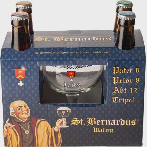 St. Bernardus Christmas Ale Gift Pack 1 Glass