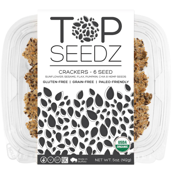 Top Seedz 6 Seed Crackers 5oz