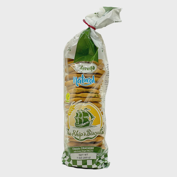 Classic Natural Olive Oil Crackers - Daveiga