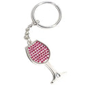 Enamel Keychain - Glass of Wine