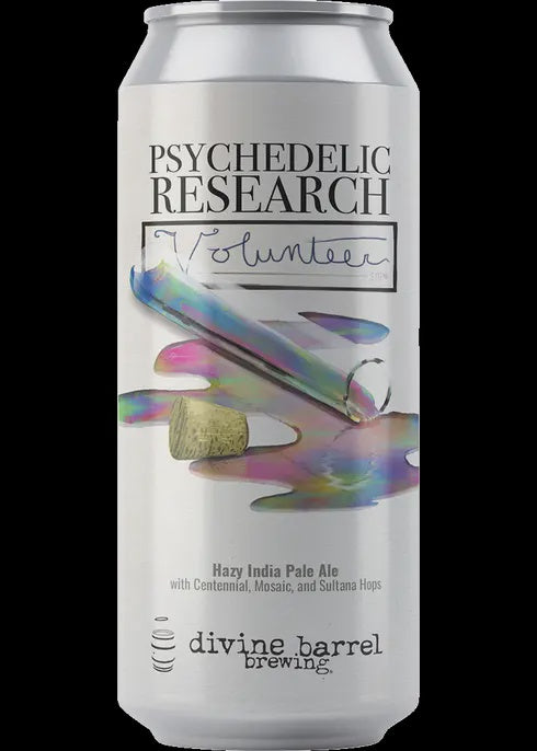 Divine Barrel Psychedelic Research Volunteer IPA