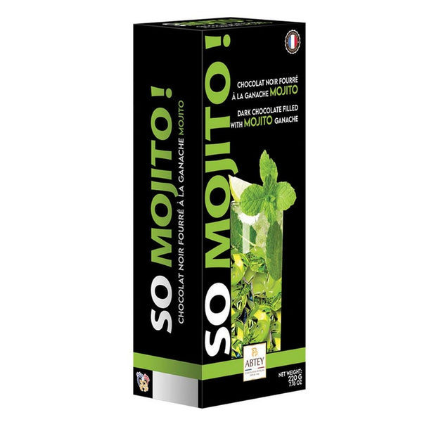 So Mojito! 16 Mojito ganache-filled dark chocolate papillotes · 220g (7.8 oz) - Abtey