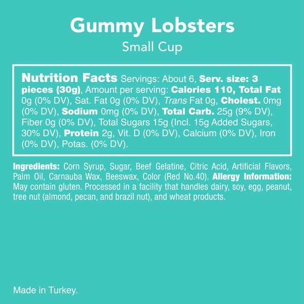 Red Lobster Gummies - Candy Club