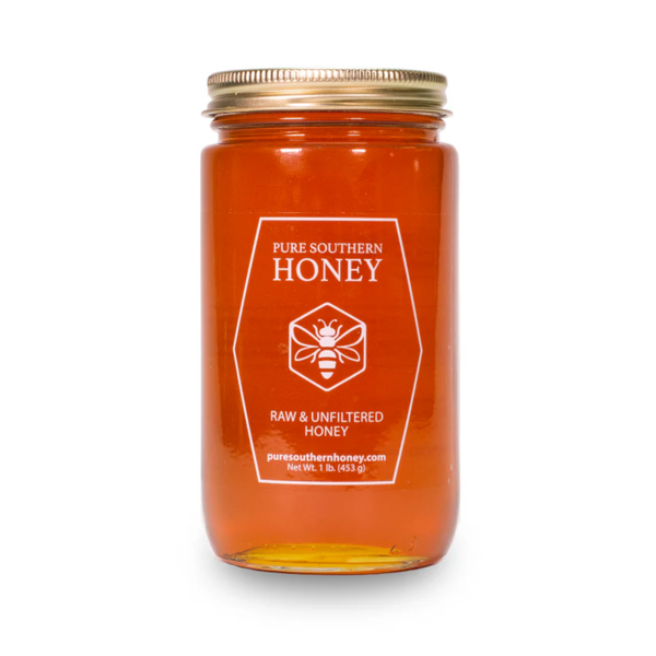 Honey w/o Comb - 1lb Jar - Pure Southern Honey