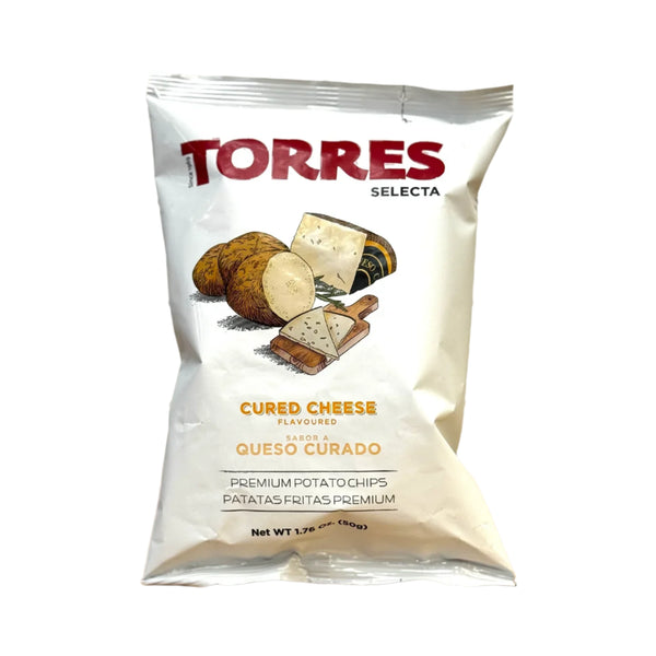 Cured Cheese Chips 50g - Torres Potato Chips
