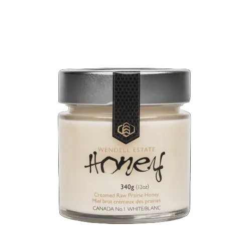 Honey in Italian glass jar 340g - Wendell Estate Honey