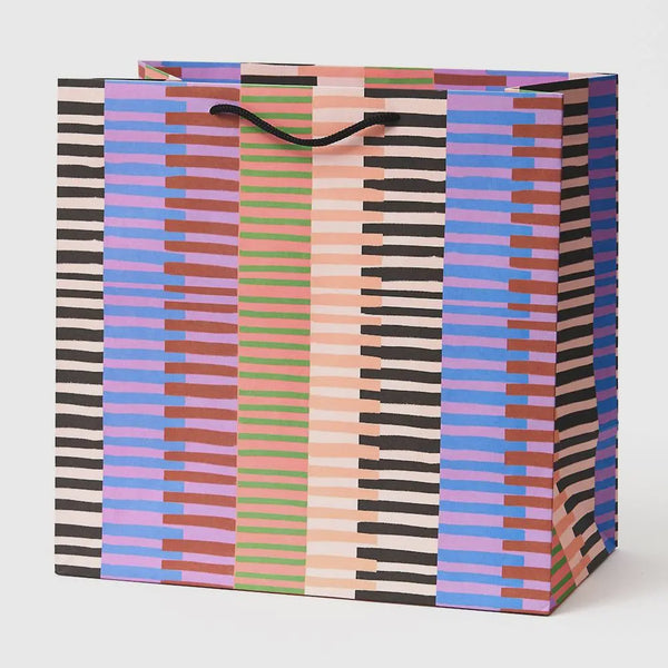 Colorful Stripes Gift Bag