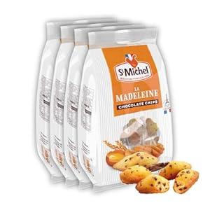 Madeleines w/ chocolate chips · 250g - St Michel