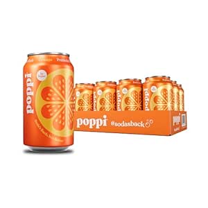Orange Prebiotic Soda - Poppi