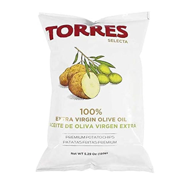 Extra Virgin Olive Oil Chips 125g - Torres Potato Chips