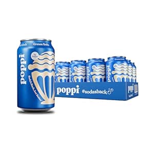 Cream Prebiotic Soda - Poppi