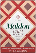 Chilli Sea Salt Flakes 100g - Maldon