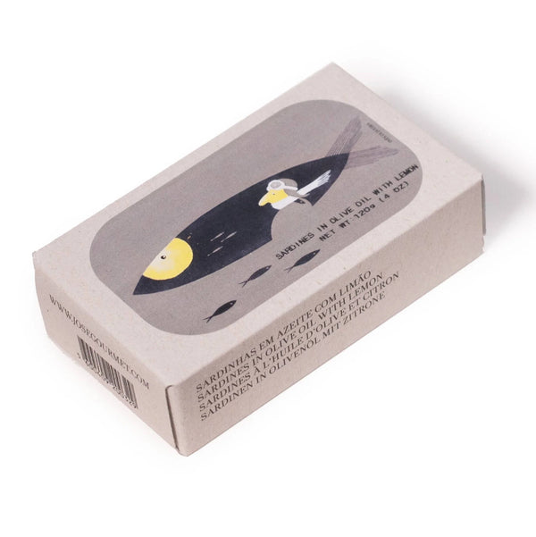 Sardines with Lemon and Olive Oil 125g Tin Fish - Jose Gourmet